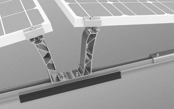 Montagesystem für Flachdach / beliebige Ausrichtung (1 Modul)